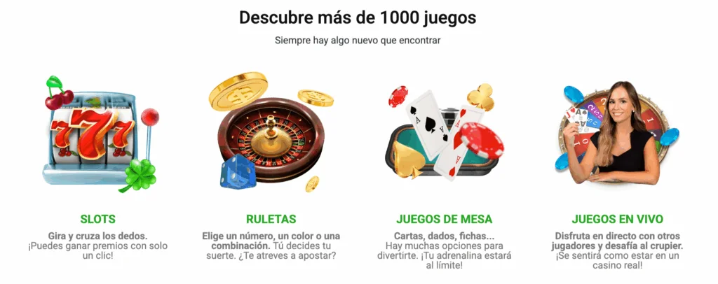 casino en Betcris Ecuador